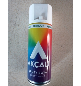 Akçalı 326-Parlak Siyah Sprey Boya 400 ml